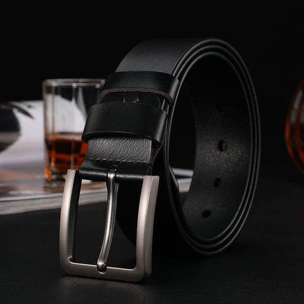 Opéra — Ceinture homme cuir multi-tailles — Noir