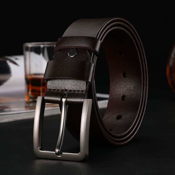 Opéra — Ceinture homme cuir multi-tailles — Marron