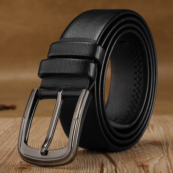 Concorde — Ceinture homme cuir grainé — Noir
