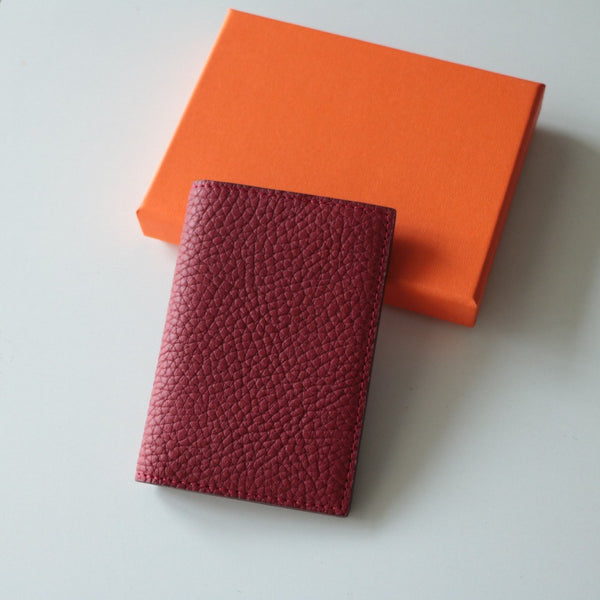 Babylone — Porte-cartes femme intérieur coloré — Rouge