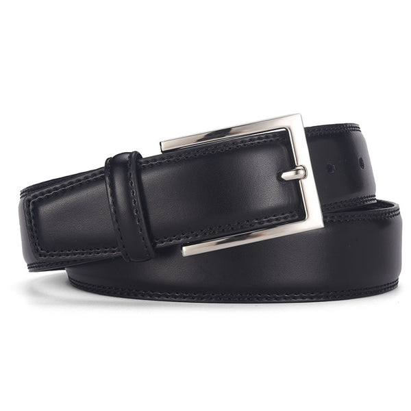 Vendôme — Ceinture homme en cuir — Noir