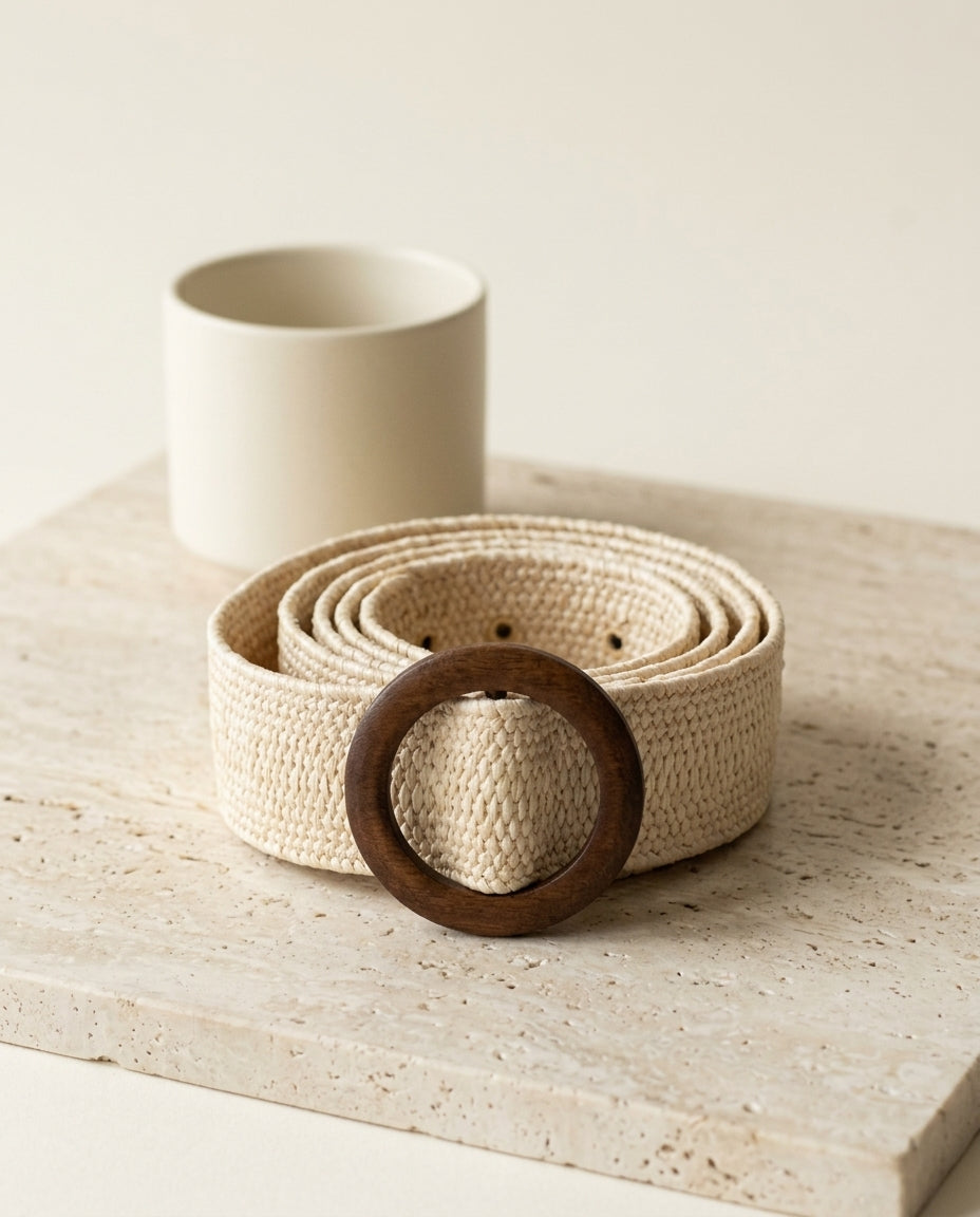 Belleville — Expertly Braided Elastic Belt for Her by French Press & Co.