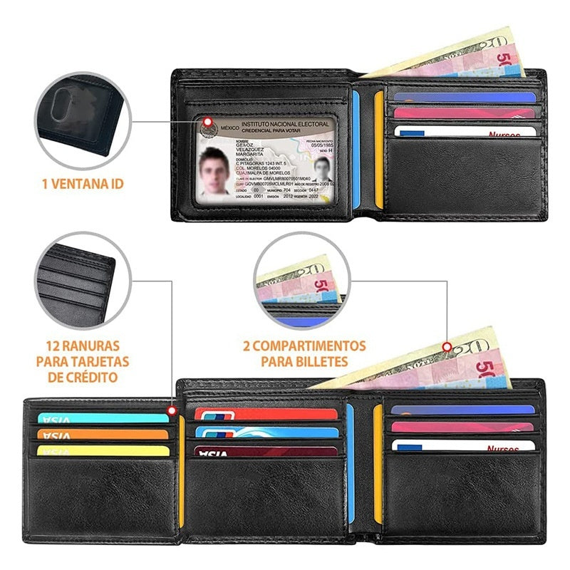 Voltaire — Expertly Crafted RFID Blocking Men's Wallet