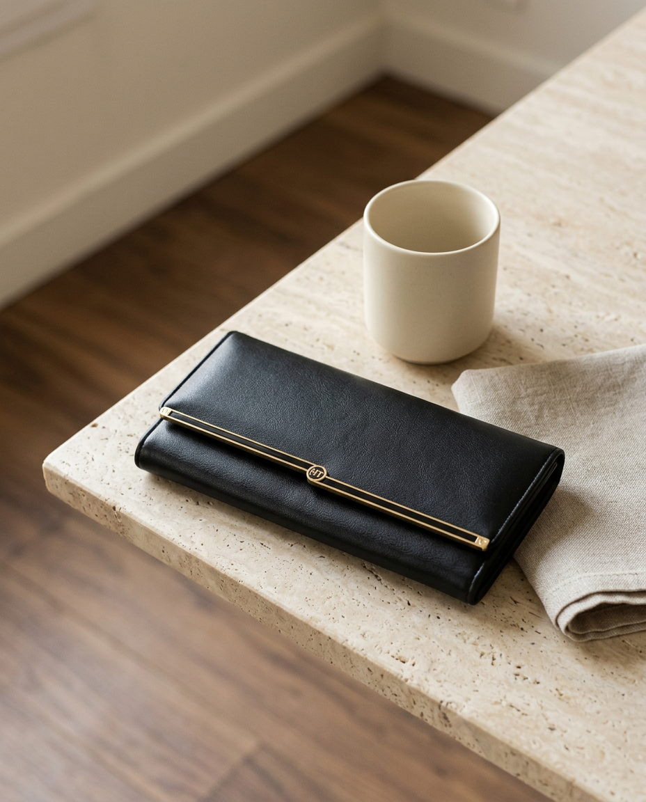 Champs Collection — Long Card Wallet for Her, French Press & Co.