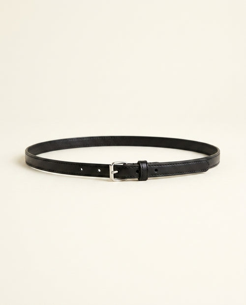 Auteuil — Ceinture femme cuir étroite — packshot_front