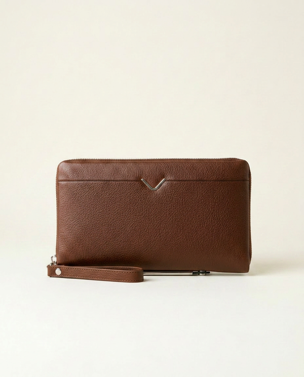 Austerlitz — Executive Travel Wallet — Café