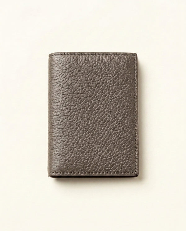 Babylone — Refined Ladies' Card Case, Vibrant Interior — Argent