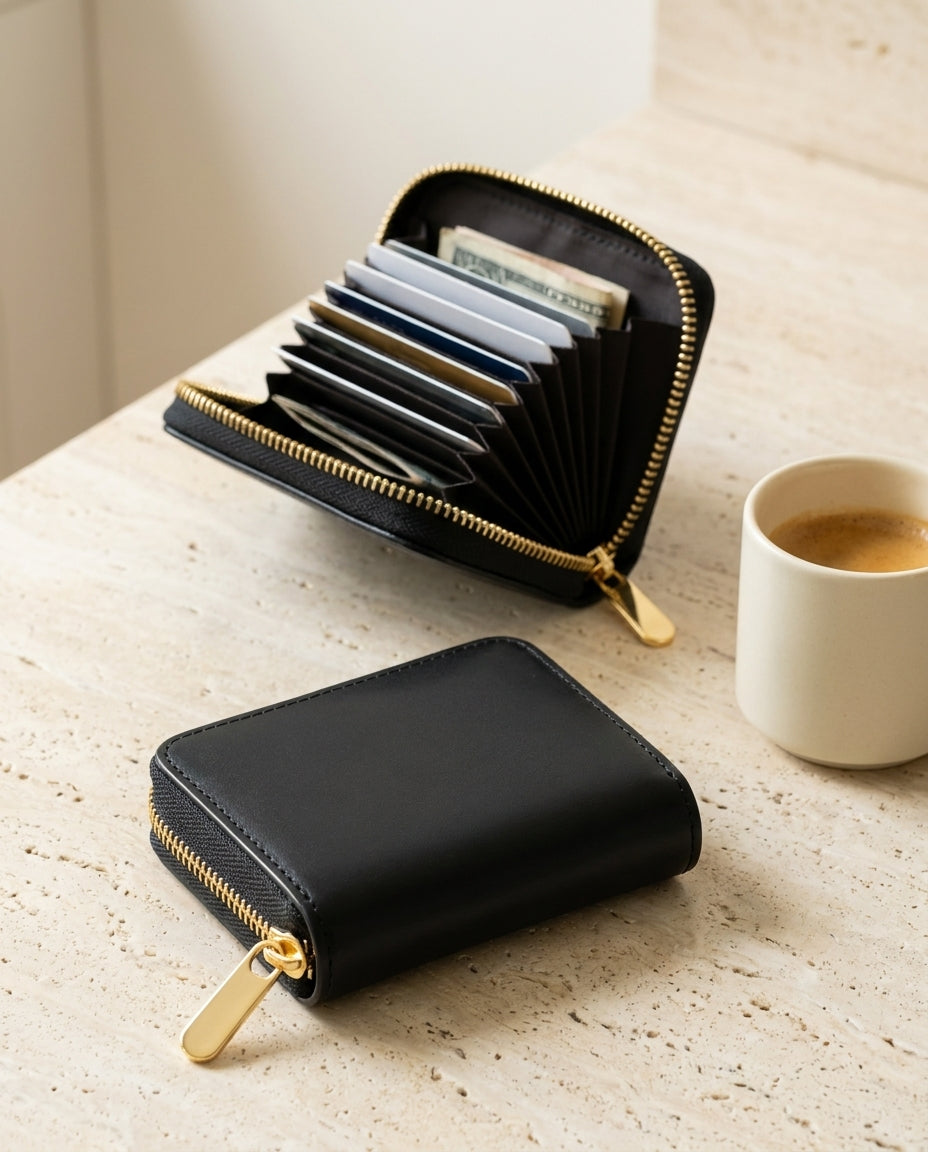 French Press & Co. Sèvres — Damen Kartenetui aus Leder