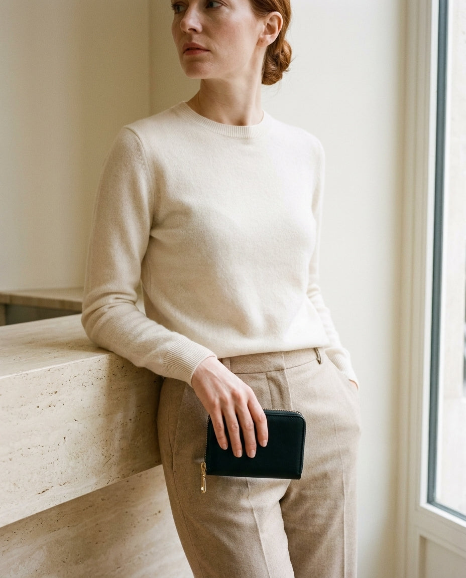 French Press & Co. Sèvres — Damen Kartenetui aus Leder